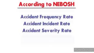 How to Calculate Frequency Rate & Severity Rate of Accident, Incident and Health Prevalence Rate.