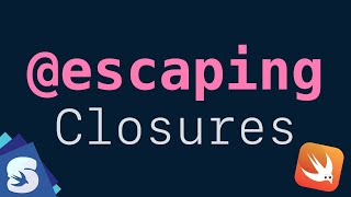 Why escaping is required in Closures? #SwiftLang