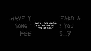 Have u ever heard a song that made you feel like this? #newmusic #musicartist #sadsong #foryou