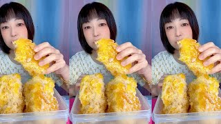 ( HER SOLO ) ONLY BITES ASMR ICE EATING | SOFT ICE | FREEZER FROST ICE | FLAVOURED ICE |