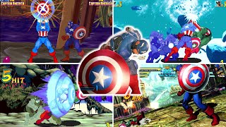 Evolution of Captain America Super Moves (1995-2024)