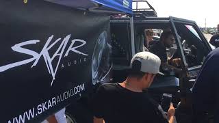 Slamology 2017 Skar Audio Jeep & Trailer from WI