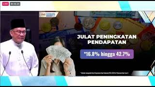 PENJAWAT AWAM NAIK GAJI 16.8% HINGGA 42.7%!