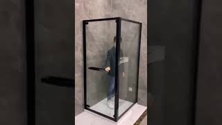 Hdsafe glass shower door framelss popular design