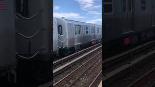 R211A (A) train at Broad Channel