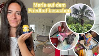 Ab zum Friedhof Merle besuchen 🥰 einmal noch vor unserem Urlaub | Familienvlog | Marytuga