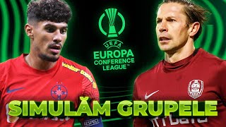 Se califică FCSB și CFR în primăvara europeană? 🔥 Simulăm grupele Conference League 2023 în FIFA