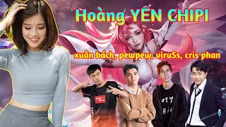 Hoàng Yến Chipi thể hiện khả năng call team đối đầu cùng dàn streamer Đình Đám