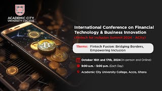 International Conference on Financial Technology & Business Innovation