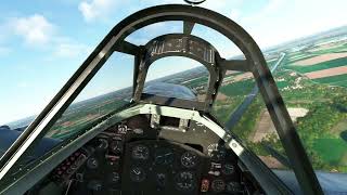 Spitfire Headtracking Testflight #2 - takeoff - further worked on the OpenTrack Settings - MSFS - PC