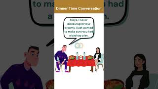 Dinner time conversation I Dinner conversation I Dinner conversation in English