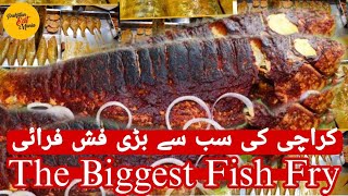 The Biggest Fish Fry in karachi, White Kun fry, Crispy Mushka Fry, Spicy Fish Jamshoro Palla