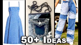 50+ Mind-Blowing Ways to Upcycle Old Jeans - Which is YOUR Favorite?