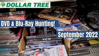 Dollar Tree DVD & Blu-Ray Hunting (Sept. 2022)