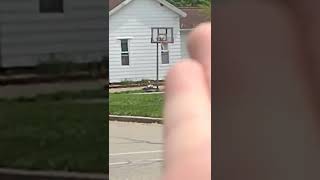 how to look at a basketball hoop