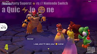 a Quic⚡ie 😁ne // Mario Party Superst⭐rs // Nintendo Switch // 4️⃣