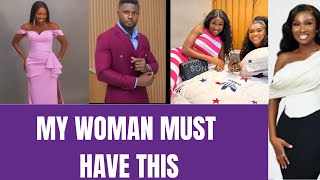 Maurice Sam talk about some qualities that his woman must have.#soniauche #mauricesam