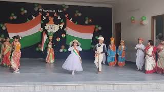 'I am India' Act performed by students of Defence Public School