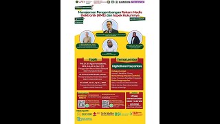 25 FEBRUARI 2024 - GRATIS 3 SKP IDI - Webinar Manajemen Pengembangan RME dan Aspek Hukumnya