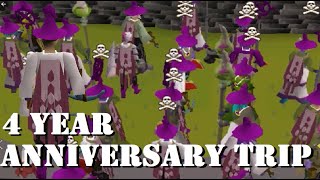 Special Forces 4 Year Anniversary Trip - OSRS Clan Pking