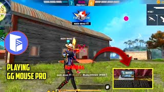 Freefire Max playing with keyboard and mouse to mobile playing with gg mouse pro