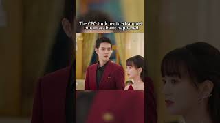 The CEO took her to a banquet but an accident happened CEO  #drama #love #MangoTV Shorts