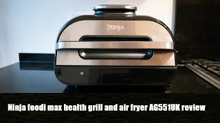 Ninja foodi max health grill and air fryer AG551UK review