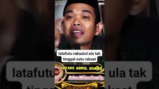 Ustadz Abdul Somad [ Keutamaan solat berjemaah selama 40 hari ]