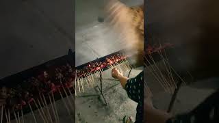 bakar sate kambing demi beli mobil #shorts