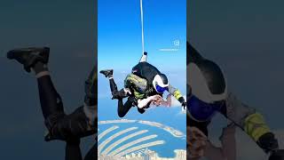 Skydiving in Dubai #youtubeshorts #shorts #ashortaday