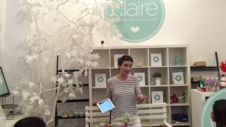 Claire Organics: DIY Skincare Workshop!