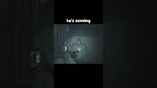 He’s coming… #gaming #horrorgaming #shorts #residentevil