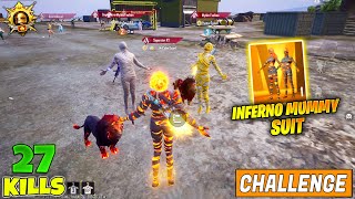 😱 OMG !! NEW INFERNO FIRE ULTIMATE MUMMY SUIT, WHITE MUMMY & YELLOW MUMMY DESTROYED GOD ENEMIES BGMI