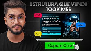 Revelei a Estrutura Que VENDE R$100.000 POR MÊS (Copie e Cole)