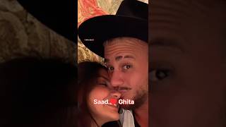 Moroccan's king Saad Lamjarred with His Queen 👑 Ghita#saadlamjarred#ghita#love#couple#youtubeshorts💕