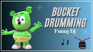 Gummibar Funny DJ Gummy Bear / Bucket Drumming / Rhythm Play Along