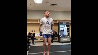 Ryan Hall vs Darrick Minner Locker Room shots | UFC 269