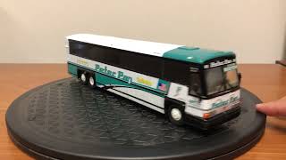 Corgi Modern Buses USA 98422 is a Diecast 1/50 Scale Peter Pan MCI-102 DL3 Model Bus