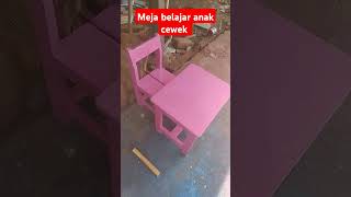 meja belajar anak sederhana #woodworking #diy