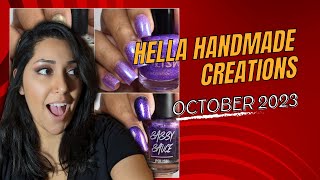 Hella Handmade Creations: October 2023