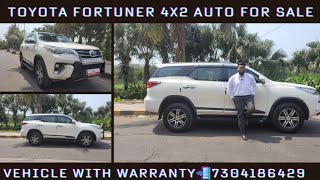 Used Toyota Fortuner 4X2 Auto for Sale in Mumbai Thane Maharashtra |Pan India Warranty📲7304186429