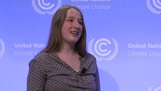 Ms. Esmeralda Wirtz, Belgian UN Youth Delegate for climate