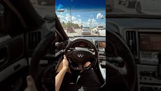 How the week started vs how its going | POV Infinity g37 carbon fiber steeringwheel @g37franco