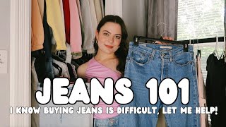 BUYING JEANS?? WATCH THIS FIRST! | everything you need to know about jeans