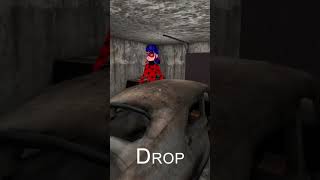 New Option Ladybug Granny Chase Animation #granny #dvloper #shorts #gaming #funny #scary