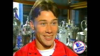 1993 Duncan Ferguson interview after signing for Rangers