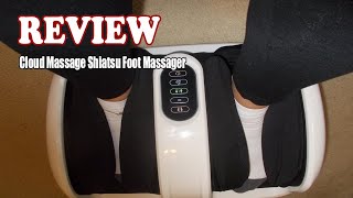 Cloud Massage Shiatsu Foot Massager - Demo & Review 2024