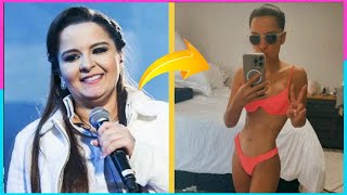 Maiara causou polêmica após surgir muito magra de biquíni