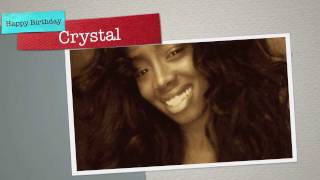 Happy Birthday Crystal