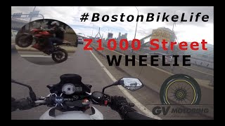 Riding in the City in Boston Moto Vlog